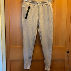 BIINK Athletics taupe/stone zip joggers